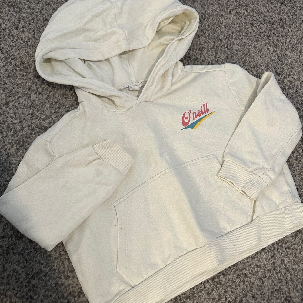 Cropped surf sweater